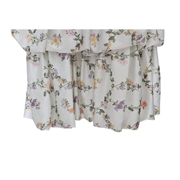 Women's - Antonio Melani Sabine Floral Sweetheart Neck Sleeveless Dress, Size 4 - Picture 7 of 12